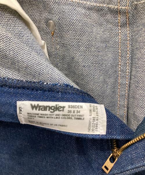 Wrangler（ラングラー）Wrangler (ラングラー) カウボーイカット デニムパンツ インディゴ サイズ:W35　L34の古着・服飾アイテム