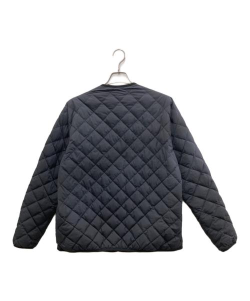 Snow peak（スノーピーク）Snow peak (スノーピーク) Recycled Nylon Ripstop Down Cardigan ブラック サイズ:Lの古着・服飾アイテム