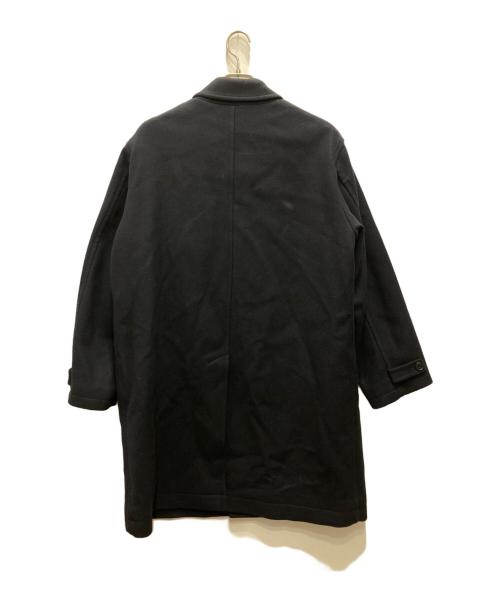 SHIPS any（シップスエニィ）SHIPS any (シップスエニィ) FUTURE MELTON ステンカラー コート ネイビー サイズ:Lの古着・服飾アイテム