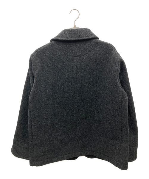 DANTON（ダントン）DANTON (ダントン) ウールパイルラウンドカラージャケット チャコールグレー サイズ:44の古着・服飾アイテム