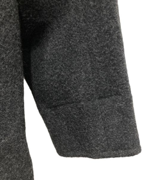 DANTON（ダントン）DANTON (ダントン) ウールパイルラウンドカラージャケット チャコールグレー サイズ:44の古着・服飾アイテム