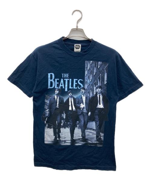 THE BEATLES（ビートルズ）The Beatles (ビートルズ) 00sプリントカットソー ネイビー サイズ:Mの古着・服飾アイテム