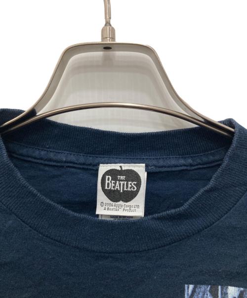 THE BEATLES（ビートルズ）The Beatles (ビートルズ) 00sプリントカットソー ネイビー サイズ:Mの古着・服飾アイテム