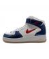 NIKE (ナイキ) Air Force 1 Mid QS INDEPENDENCE DAY ホワイト×ネイビー サイズ:27.5cm：7000円