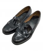 G.H.BASS&CO.ジー・エイチ・バス・コー）の古着「LAYTONタッセルキルトローファー」｜ブラック