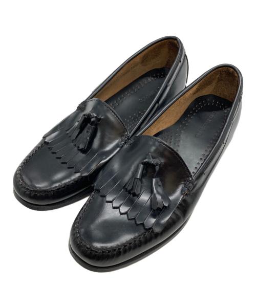 G.H.BASS&CO.（ジー・エイチ・バス・コー）G.H.BASS&CO. (ジー・エイチ・バス・コー) LAYTONタッセルキルトローファー ブラック サイズ:10の古着・服飾アイテム