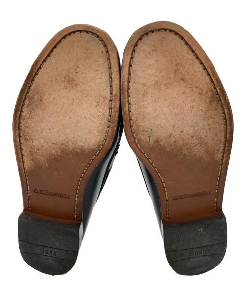 G.H.BASS&CO.（ジー・エイチ・バス・コー）G.H.BASS&CO. (ジー・エイチ・バス・コー) LAYTONタッセルキルトローファー ブラック サイズ:10の古着・服飾アイテム