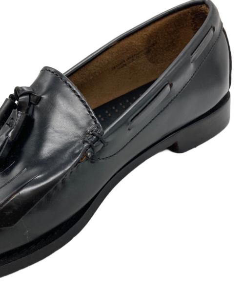 G.H.BASS&CO.（ジー・エイチ・バス・コー）G.H.BASS&CO. (ジー・エイチ・バス・コー) LAYTONタッセルキルトローファー ブラック サイズ:10の古着・服飾アイテム