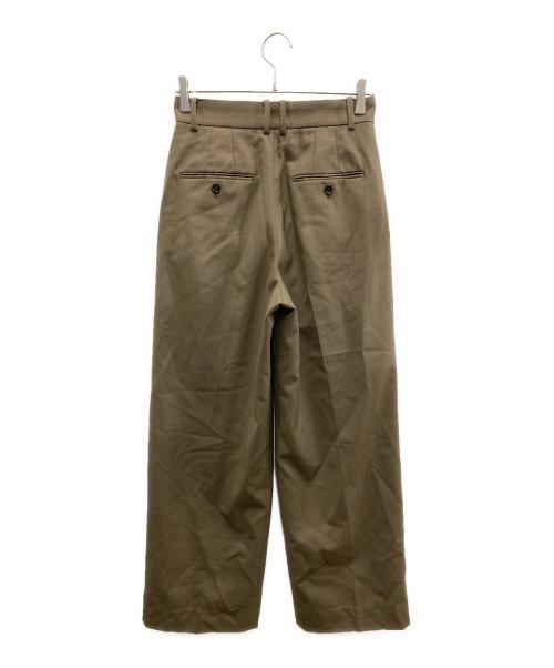 AEWEN MATOPH（イウエン マトフ）AEWEN MATOPH (イウエン マトフ) 2タックパンツ ブラウン サイズ:38の古着・服飾アイテム