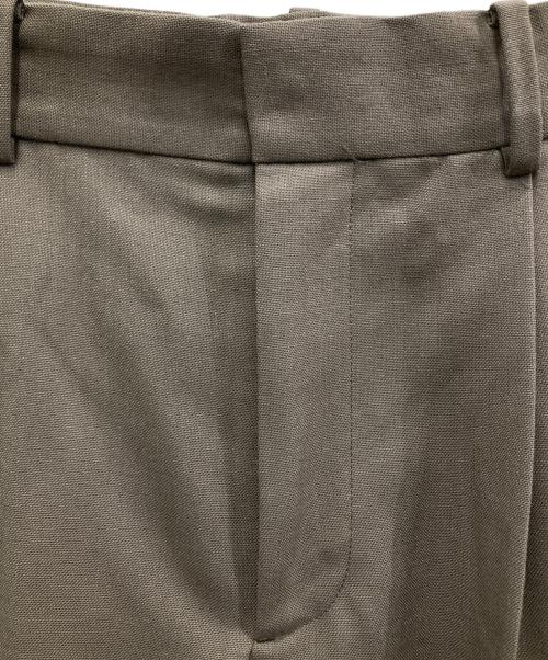 AEWEN MATOPH（イウエン マトフ）AEWEN MATOPH (イウエン マトフ) 2タックパンツ ブラウン サイズ:38の古着・服飾アイテム