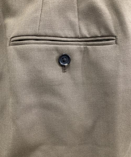 AEWEN MATOPH（イウエン マトフ）AEWEN MATOPH (イウエン マトフ) 2タックパンツ ブラウン サイズ:38の古着・服飾アイテム