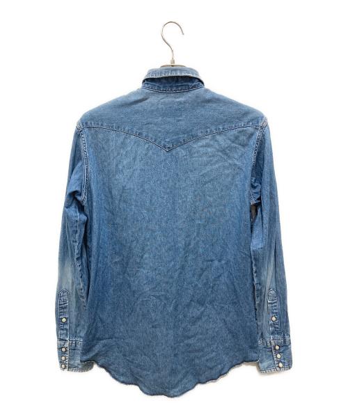 Wrangler（ラングラー）Wrangler (ラングラー) 80'sデニムウエスタンシャツ ブルー サイズ:不明（実寸をご確認ください）の古着・服飾アイテム