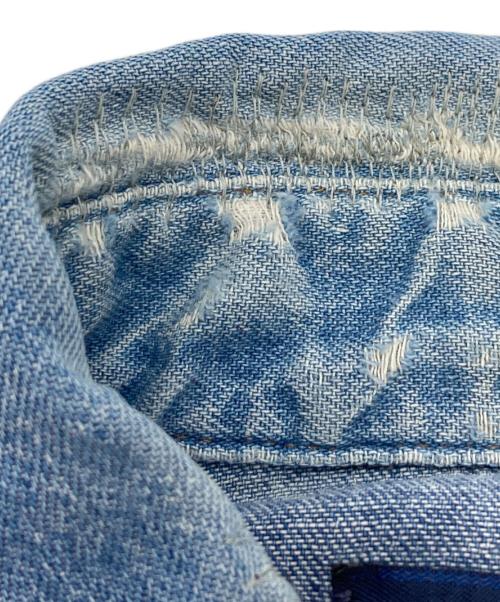 Wrangler（ラングラー）Wrangler (ラングラー) 80'sデニムウエスタンシャツ ブルー サイズ:不明（実寸をご確認ください）の古着・服飾アイテム