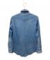 Wrangler (ラングラー) 80'sデニムウエスタンシャツ ブルー サイズ:不明（実寸をご確認ください）：6000円