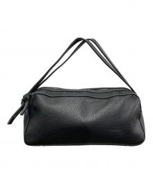 A VACATION（ア ヴァケーション）の古着「TRAPEZE LEATHER ハンドバッグ」｜ブラック