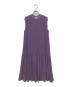 RADIATE（ラディエイト）の古着「プリーツワンピース」｜パープル