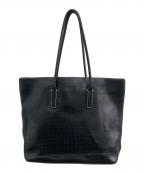 PRADAプラダ）の古着「パンチングトートバッグ」｜ブラック