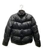 Maison Margielaメゾンマルジェラ）の古着「Gathered Fully Packed Down Jacket/ギャザード・フーリー・パックド・ダウン・ジャケット」｜ブラック