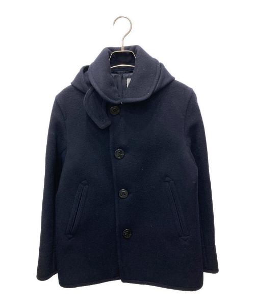 ORCIVAL（オーシバル）ORCIVAL (オーシバル) メルトンシングルフードジャケット ネイビー サイズ:1の古着・服飾アイテム