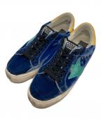 GOLDEN GOOSEゴールデングース）の古着「Velvet May ローカットスニーカー/ベルベット・メイ ローカットスニーカー」｜ブルー