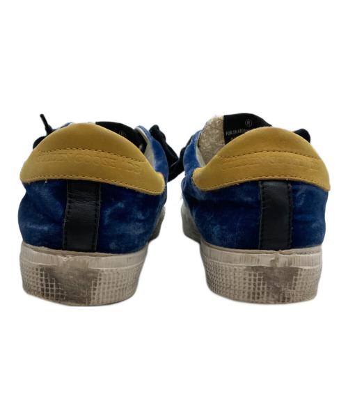 GOLDEN GOOSE（ゴールデングース）GOLDEN GOOSE (ゴールデングース) Velvet May ローカットスニーカー/ベルベット・メイ ローカットスニーカー ブルー サイズ:37の古着・服飾アイテム