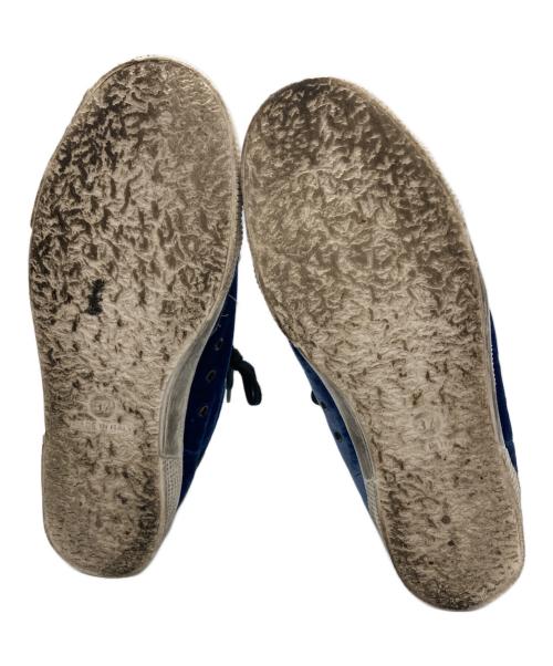 GOLDEN GOOSE（ゴールデングース）GOLDEN GOOSE (ゴールデングース) Velvet May ローカットスニーカー/ベルベット・メイ ローカットスニーカー ブルー サイズ:37の古着・服飾アイテム