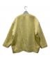 yori (ヨリ) ウールモヘア シャギージャケット イエロー サイズ:F：12000円