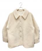 OHGAオオガ）の古着「ボアジャケット」｜ホワイト