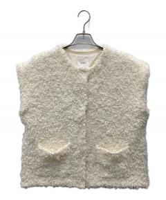 【新品未使用】OHGA モケベスト OHGA MOKE VEST オーガ モケベスト ホワイト - メルカリ