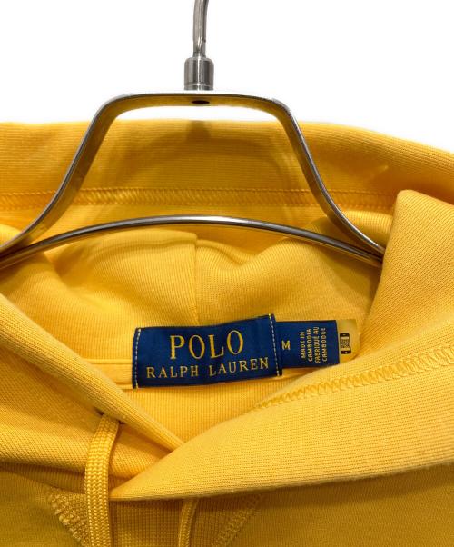 POLO RALPH LAUREN（ポロ・ラルフローレン）POLO RALPH LAUREN (ポロ・ラルフローレン) ビッグポニープルオーバーパーカー イエロー サイズ:Mの古着・服飾アイテム