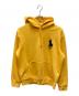 POLO RALPH LAUREN（ポロ・ラルフローレン）の古着「ビッグポニープルオーバーパーカー」｜イエロー