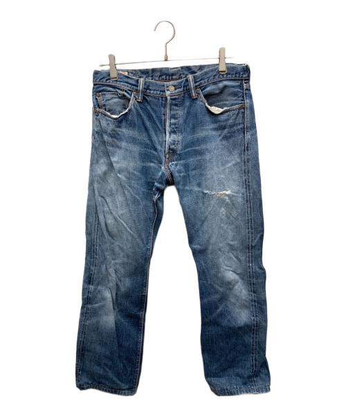 MOMOTARO JEANS（桃太郎ジーンズ）MOMOTARO JEANS (桃太郎ジーンズ) ピンクステッチデニム インディゴ サイズ:34の古着・服飾アイテム