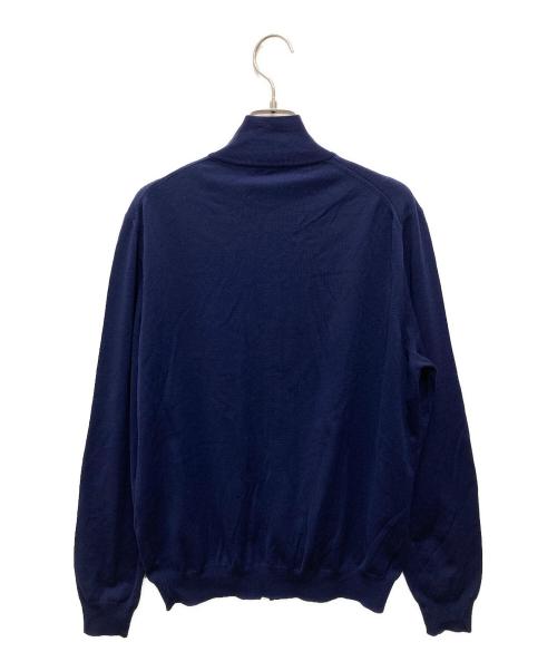 Zanone（ザノーネ）Zanone (ザノーネ) ニットジャケット ネイビー サイズ:50の古着・服飾アイテム