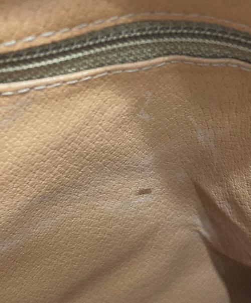 CELINE（セリーヌ）CELINE (セリーヌ) マカダム柄ミニボストンバッグ ブラウンの古着・服飾アイテム