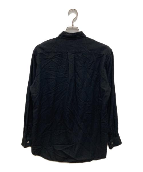 COMME des GARCONS HOMME（コムデギャルソン オム）COMME des GARCONS HOMME (コムデギャルソン オム) 90'sウールシャツ ブラック サイズ:表記無し(実寸ご確認ください）の古着・服飾アイテム
