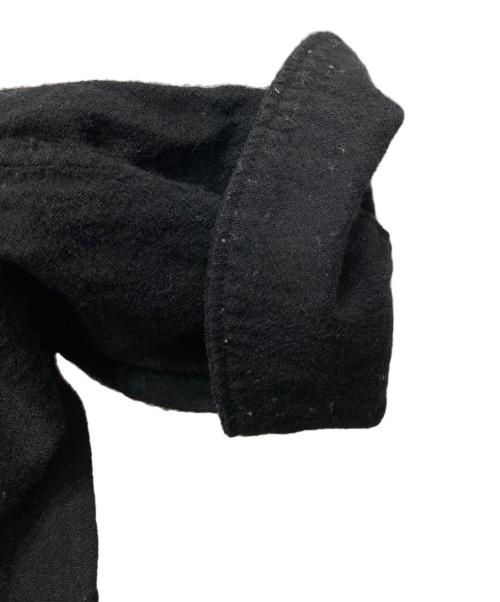 COMME des GARCONS HOMME（コムデギャルソン オム）COMME des GARCONS HOMME (コムデギャルソン オム) 90'sウールシャツ ブラック サイズ:表記無し(実寸ご確認ください）の古着・服飾アイテム
