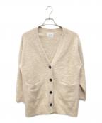 OHGAオオガ）の古着「ラクーンカーディガン」｜ベージュ