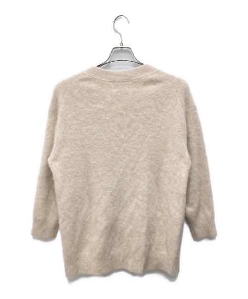 OHGA（オオガ）OHGA (オオガ) ラクーンカーディガン ベージュ サイズ:Fの古着・服飾アイテム