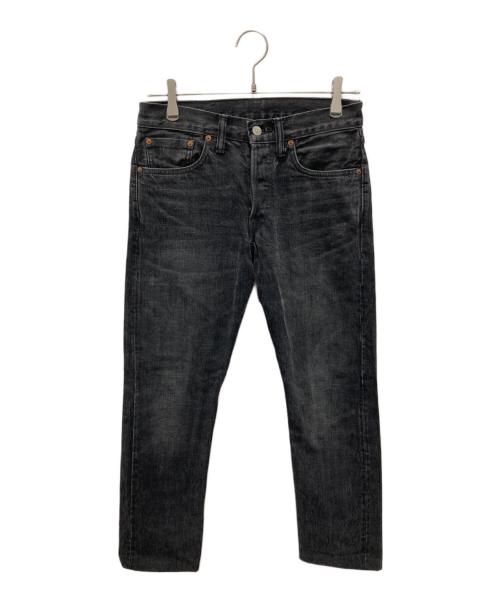 RRL（ダブルアールエル）RRL (ダブルアールエル) ストレートデニムパンツ ブラック サイズ:W28の古着・服飾アイテム