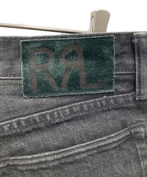 RRL（ダブルアールエル）RRL (ダブルアールエル) ストレートデニムパンツ ブラック サイズ:W28の古着・服飾アイテム