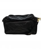 Jas-M.B.×LIFT ecru tokyoジャスエムビー×）の古着「レザーショルダーバッグ」｜ブラック