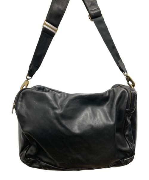 Jas-M.B.（ジャスエムビー）Jas-M.B. (ジャスエムビー) LIFT ecru tokyo レザーショルダーバッグ ブラックの古着・服飾アイテム