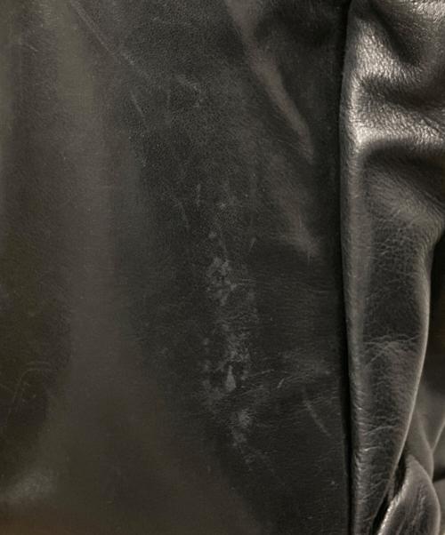 Jas-M.B.（ジャスエムビー）Jas-M.B. (ジャスエムビー) LIFT ecru tokyo レザーショルダーバッグ ブラックの古着・服飾アイテム