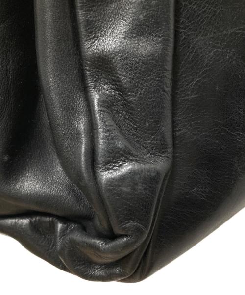 Jas-M.B.（ジャスエムビー）Jas-M.B. (ジャスエムビー) LIFT ecru tokyo レザーショルダーバッグ ブラックの古着・服飾アイテム