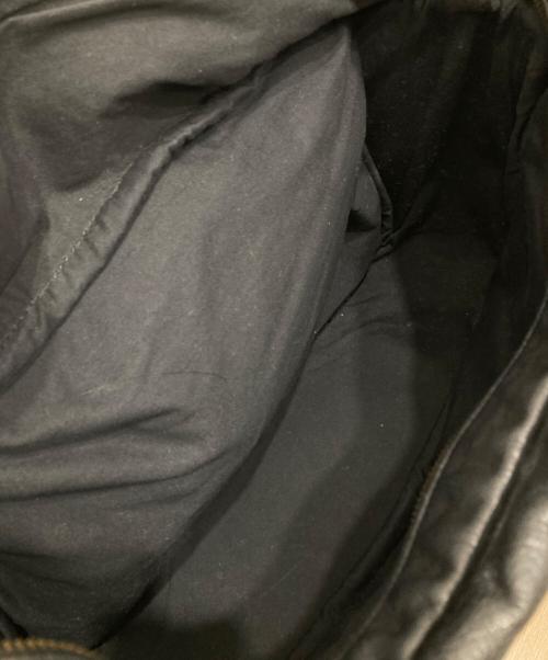 Jas-M.B.（ジャスエムビー）Jas-M.B. (ジャスエムビー) LIFT ecru tokyo レザーショルダーバッグ ブラックの古着・服飾アイテム