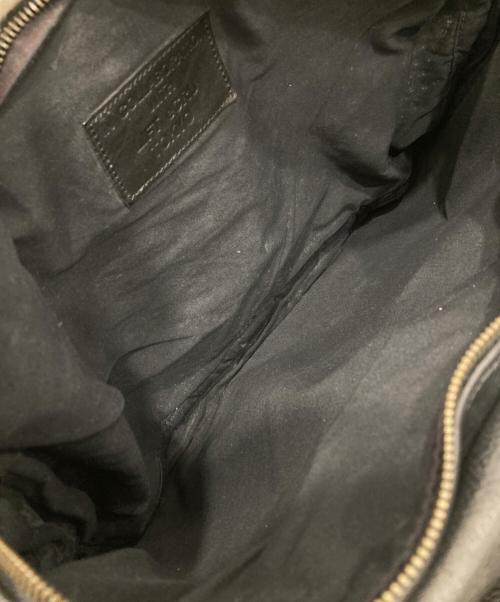 Jas-M.B.（ジャスエムビー）Jas-M.B. (ジャスエムビー) LIFT ecru tokyo レザーショルダーバッグ ブラックの古着・服飾アイテム