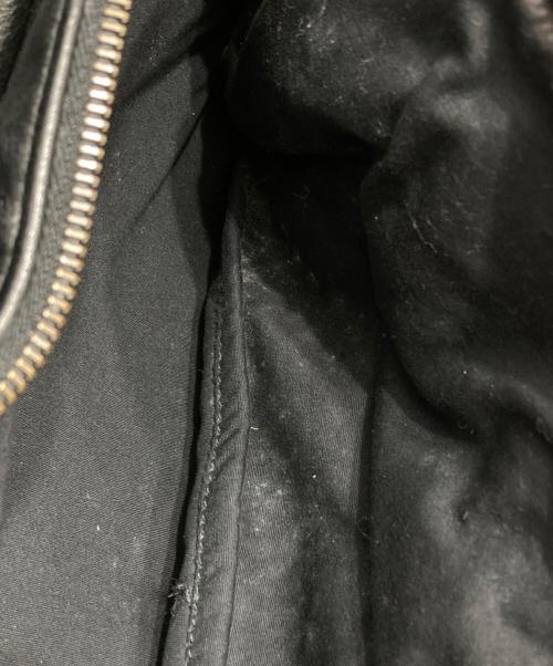 Jas-M.B.（ジャスエムビー）Jas-M.B. (ジャスエムビー) LIFT ecru tokyo レザーショルダーバッグ ブラックの古着・服飾アイテム