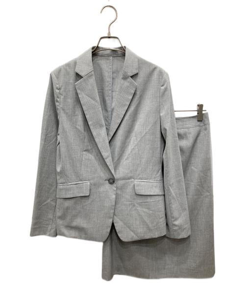 UNTITLED（アンタイトル）UNTITLED (アンタイトル) スカートスーツ グレー サイズ:Lの古着・服飾アイテム