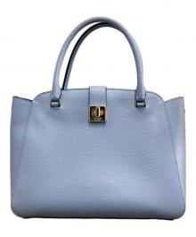 Kate Spade（ケイトスペード）の古着「フィービー サッチェル」｜スカイブルー