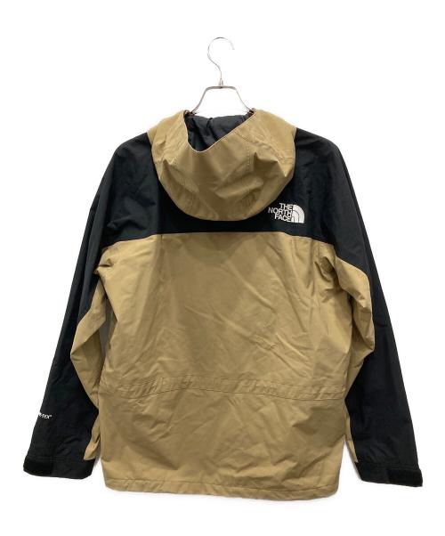 THE NORTH FACE（ザ ノース フェイス）THE NORTH FACE (ザ ノース フェイス) Mountain Light Jacket/マウンテン　ライト　ジャケット ベージュ×ブラック(ケルプタン) サイズ:XLの古着・服飾アイテム